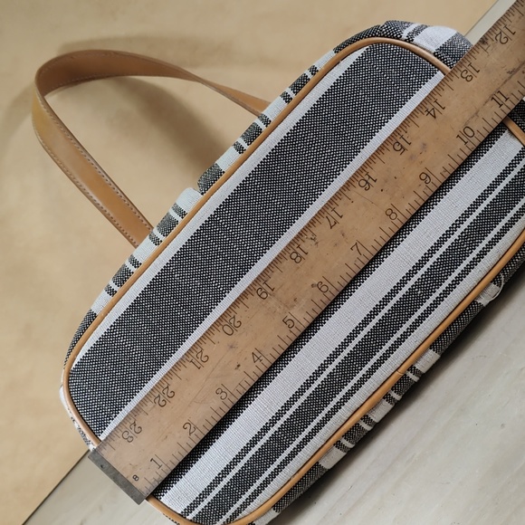 Etienne Aigner canvas shoulder bag - Picture 10 of 12